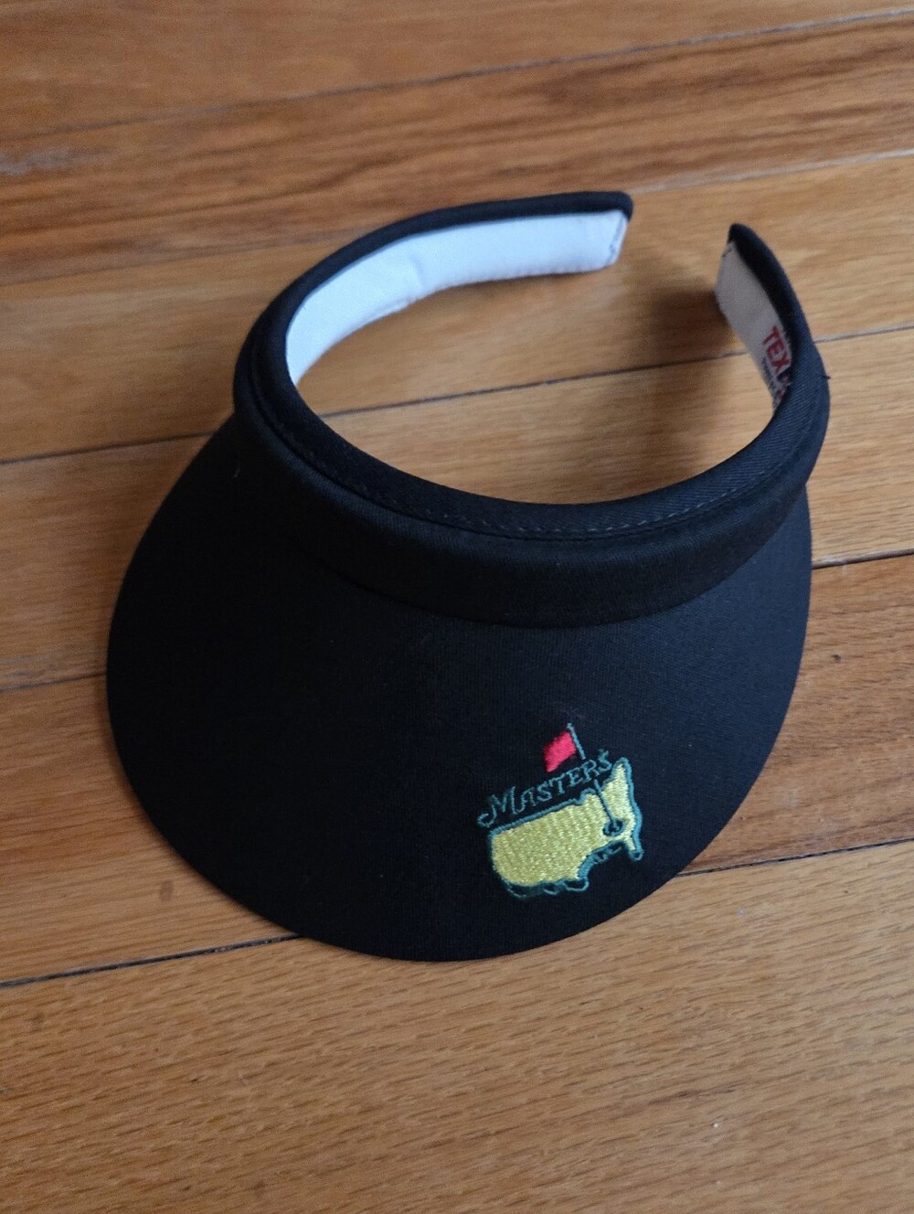 Masters Black Womens Embroidered Logo Visor